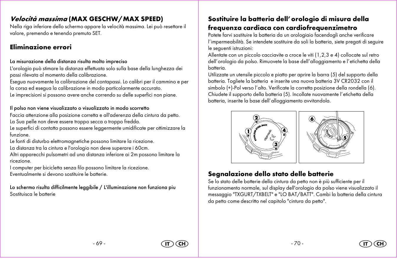 Velocità massima | Crivit 1-LD3604-х User Manual | Page 36 / 51