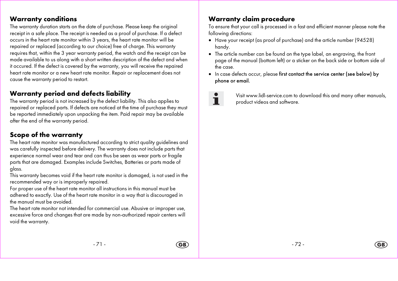 Crivit 1-LD3604-х User Manual | Page 37 / 51