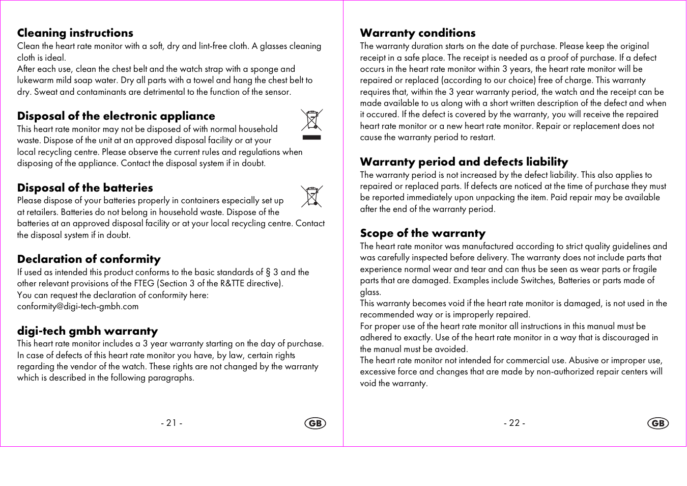 Crivit 1-LD3604-х User Manual | Page 12 / 49