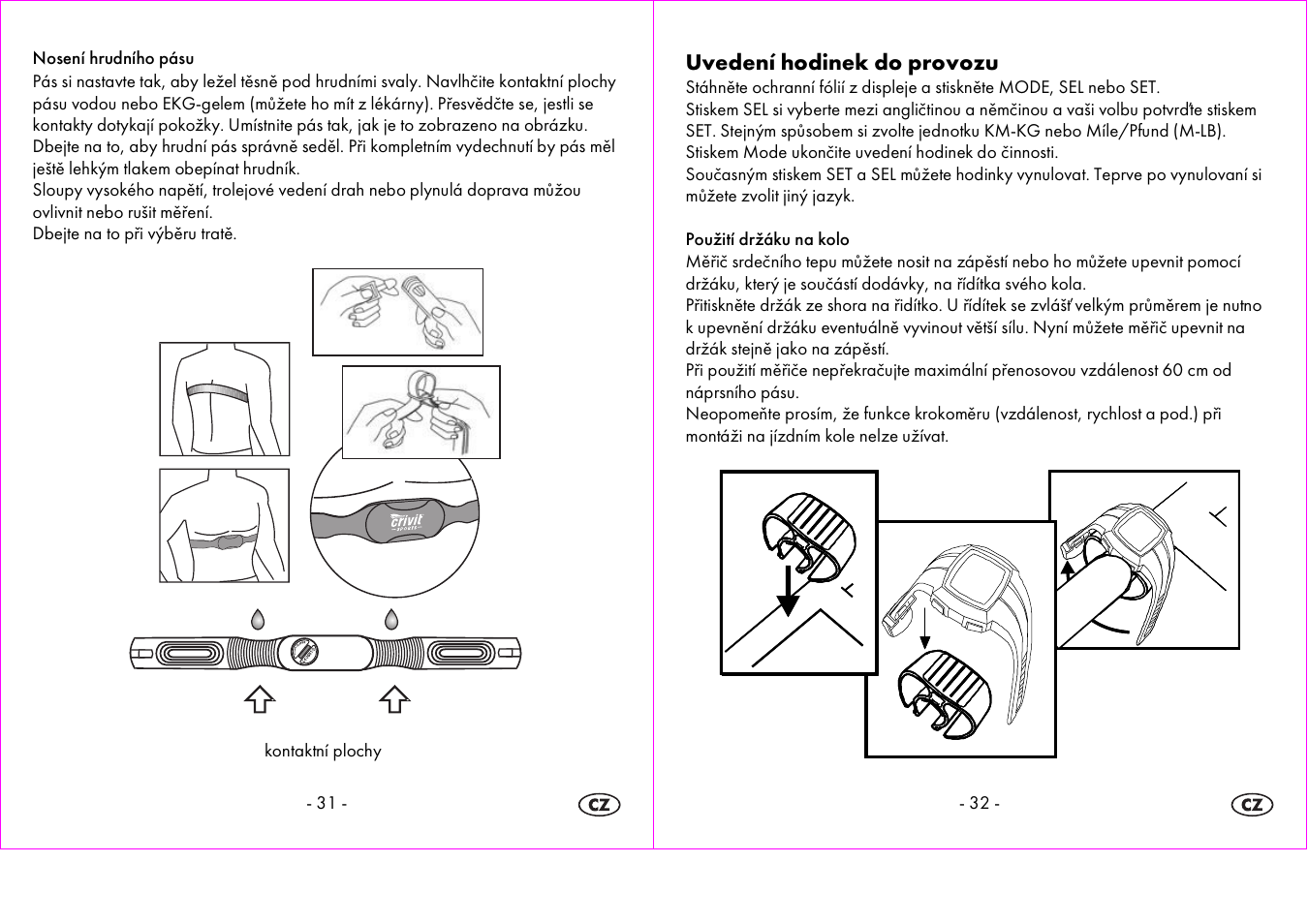 Uvedení hodinek do provozu | Crivit 1-LD3604-х User Manual | Page 17 / 49