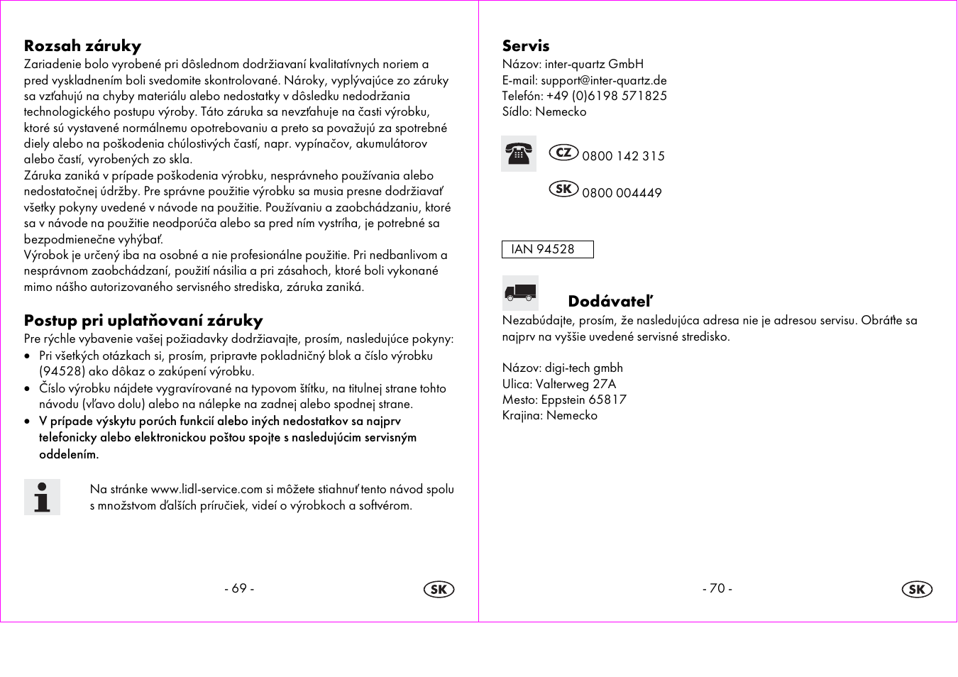 Crivit 1-LD3604-х User Manual | Page 36 / 49