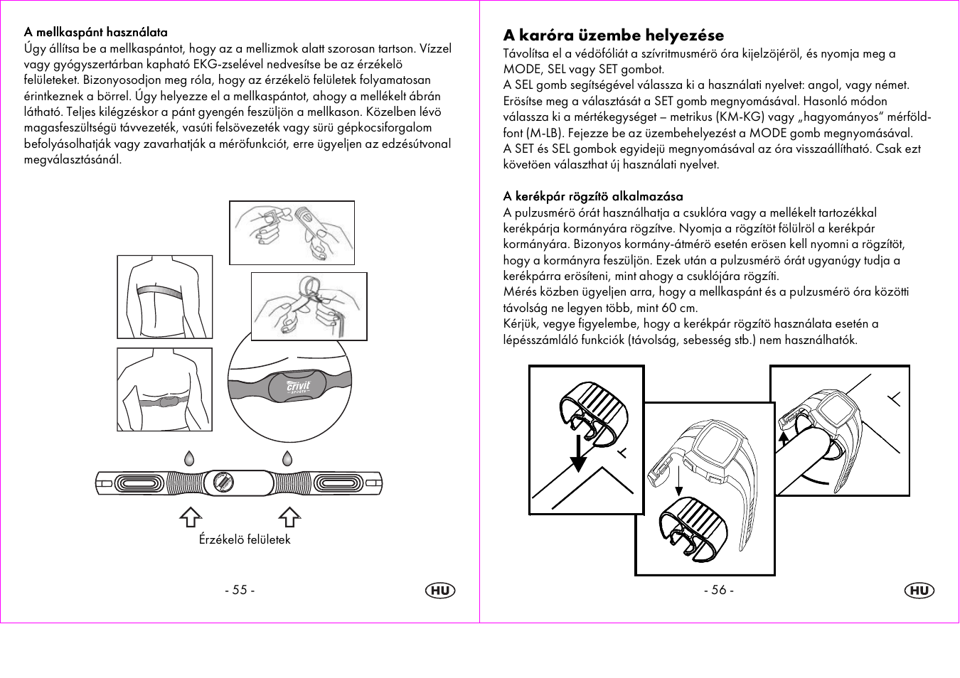A karóra üzembe helyezése | Crivit 1-LD3604-х User Manual | Page 29 / 51