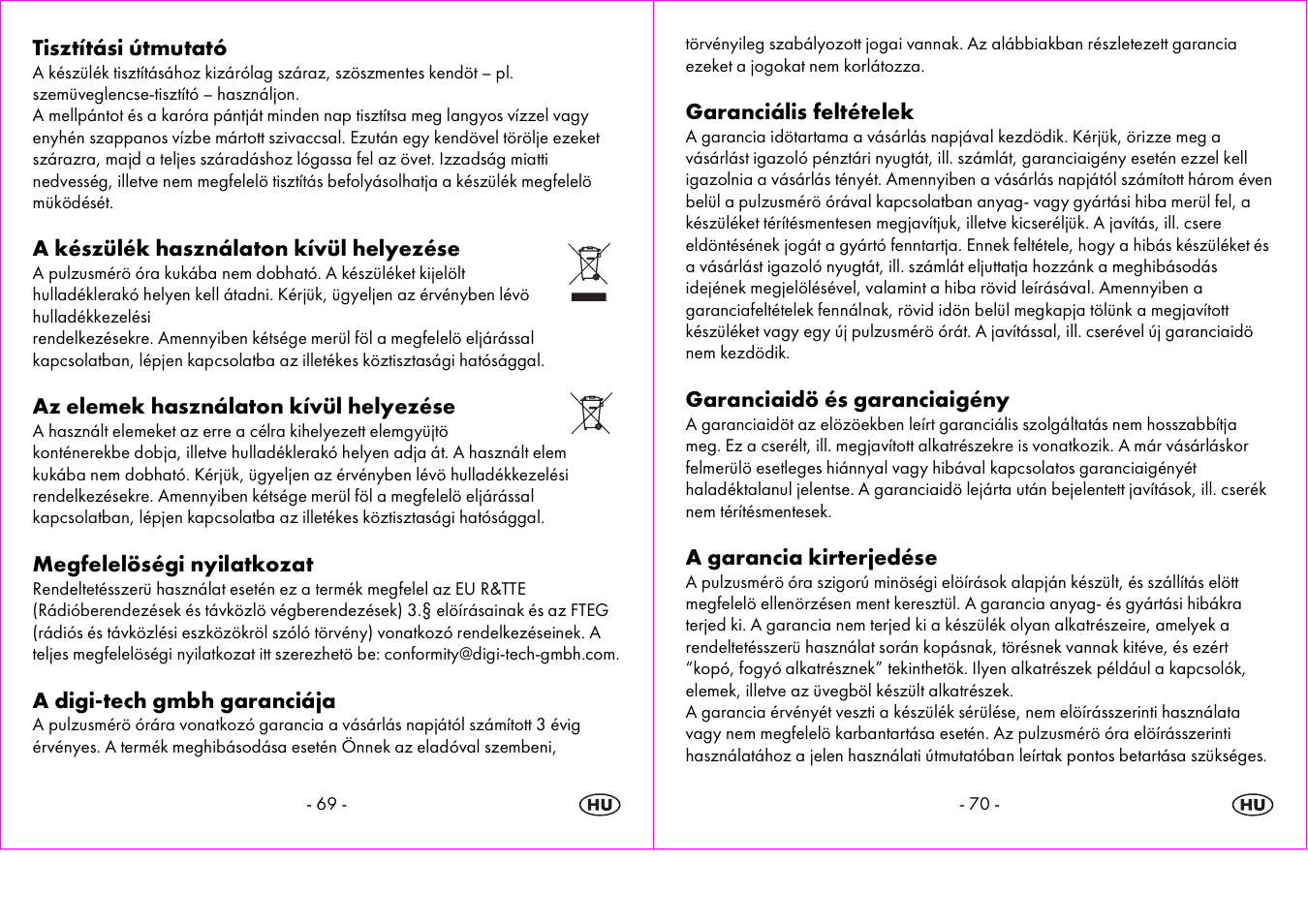 Crivit 1-LD3604-х User Manual | Page 36 / 51