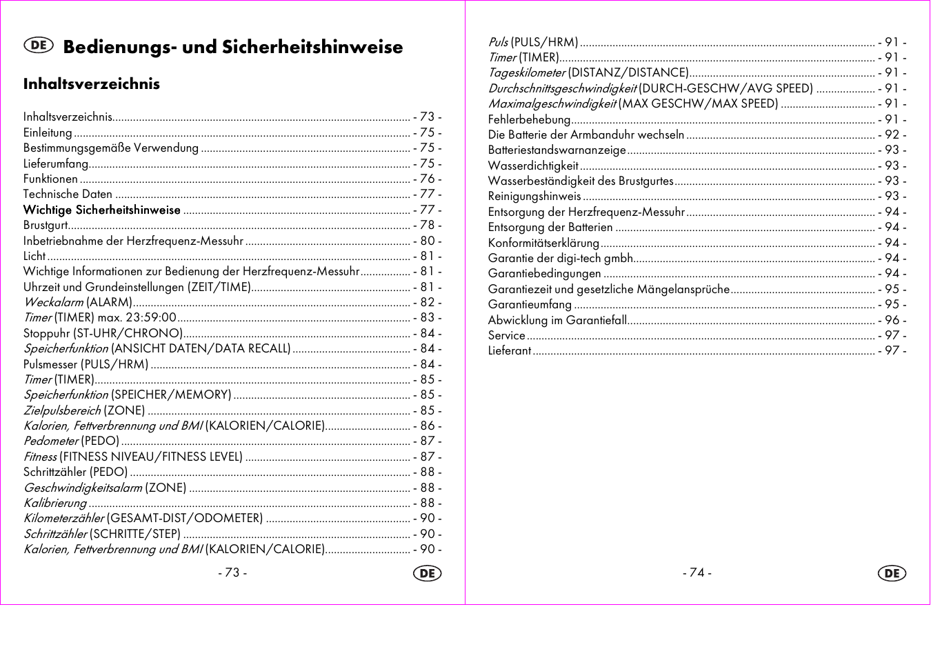 Bedienungs- und sicherheitshinweise | Crivit 1-LD3604-х User Manual | Page 38 / 51