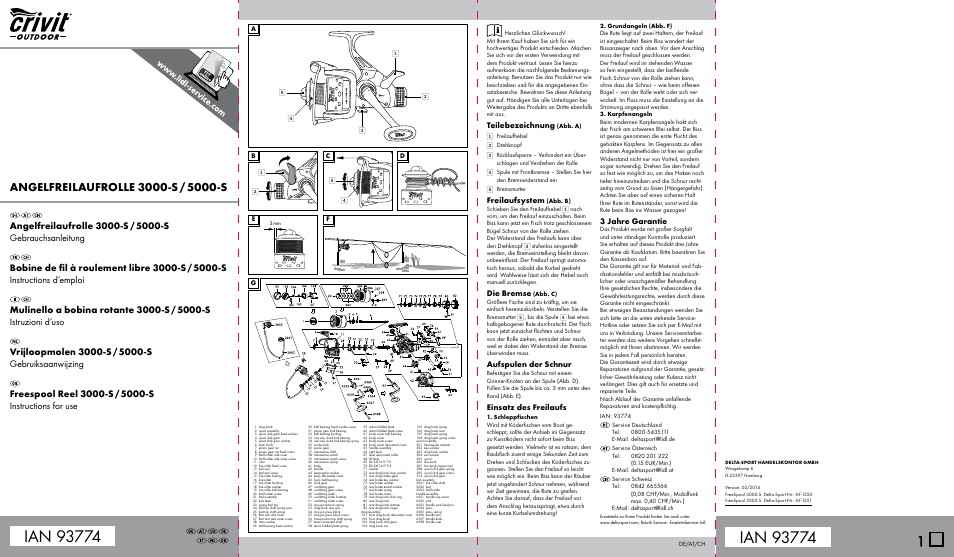 Crivit 3000-s User Manual | 2 pages