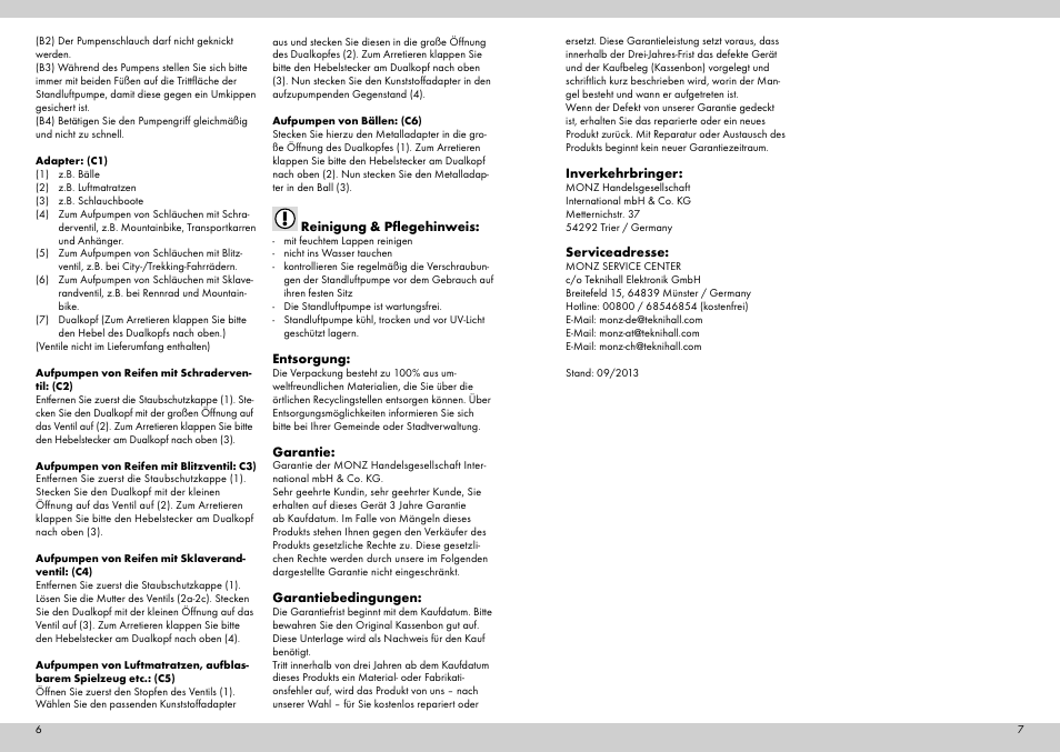 Crivit 26211 User Manual | Page 4 / 11