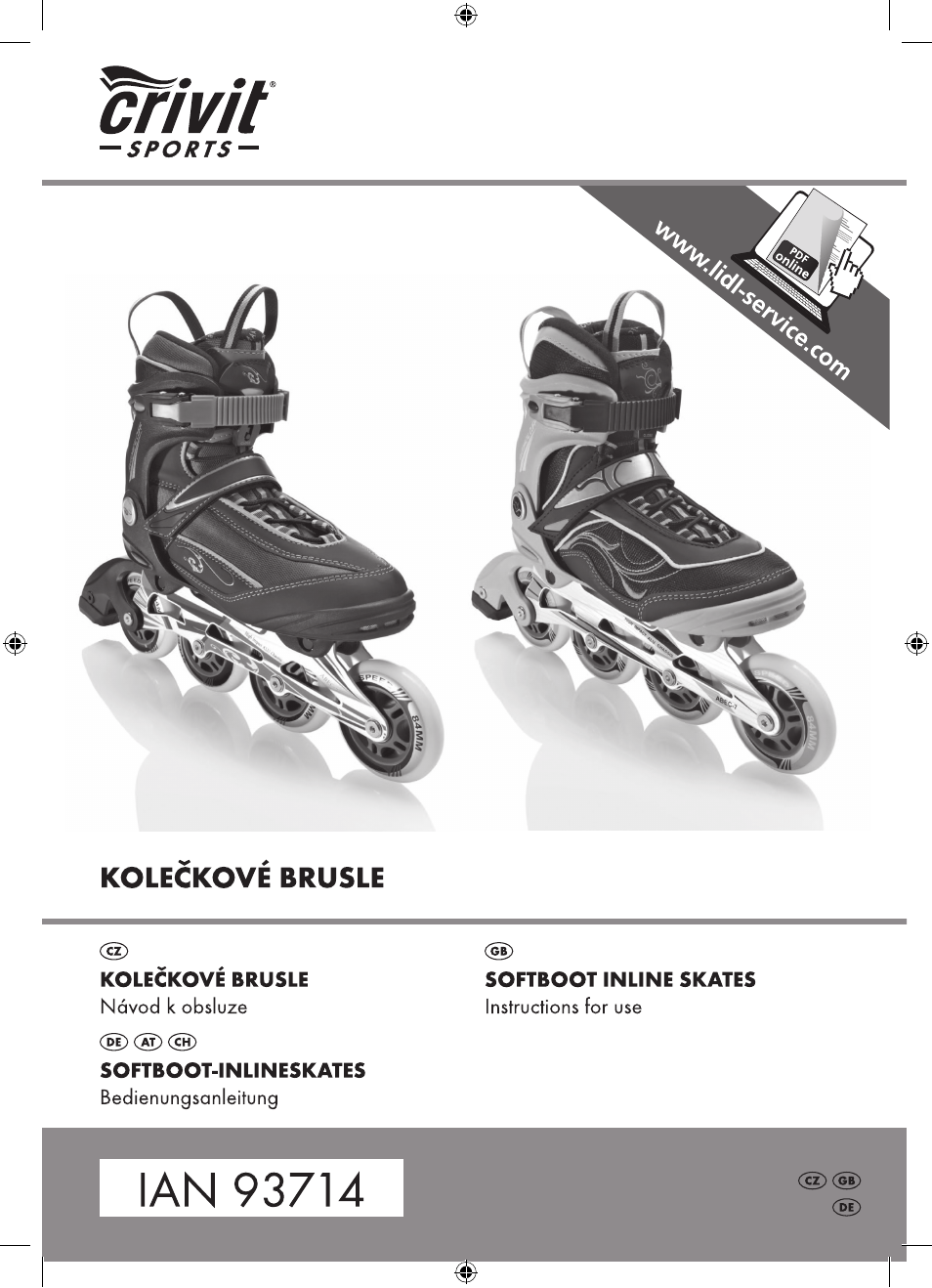 Crivit DI-1736 User Manual | 28 pages