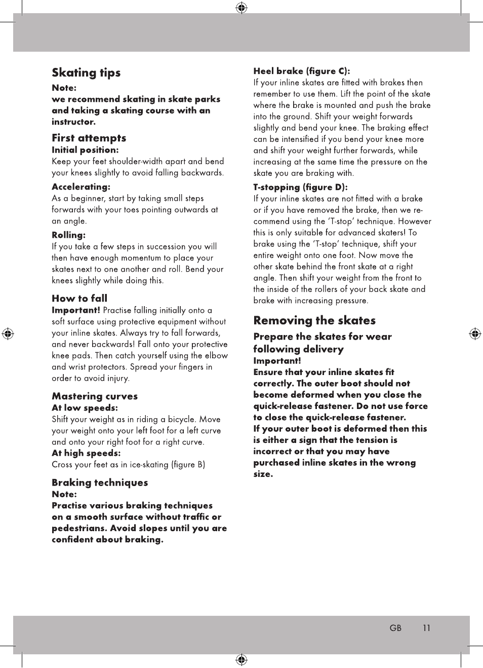 Crivit DI-1736 User Manual | Page 11 / 28