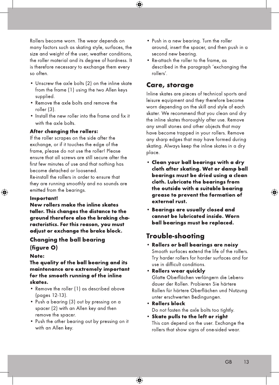 Crivit DI-1736 User Manual | Page 13 / 28