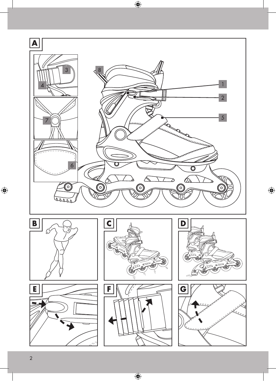 Crivit DI-1736 User Manual | Page 2 / 28