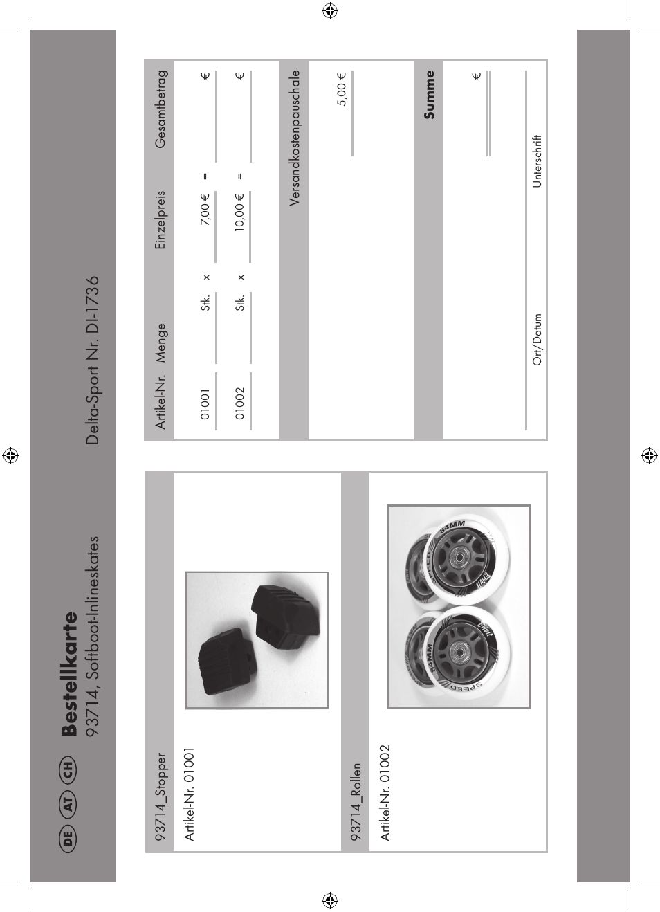 Bes tellk ar te | Crivit DI-1736 User Manual | Page 26 / 28