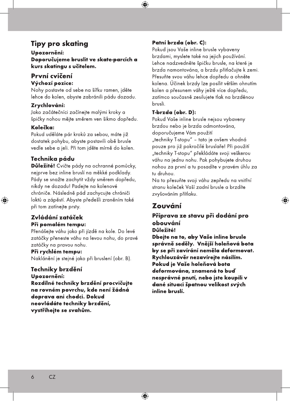 Crivit DI-1736 User Manual | Page 6 / 28
