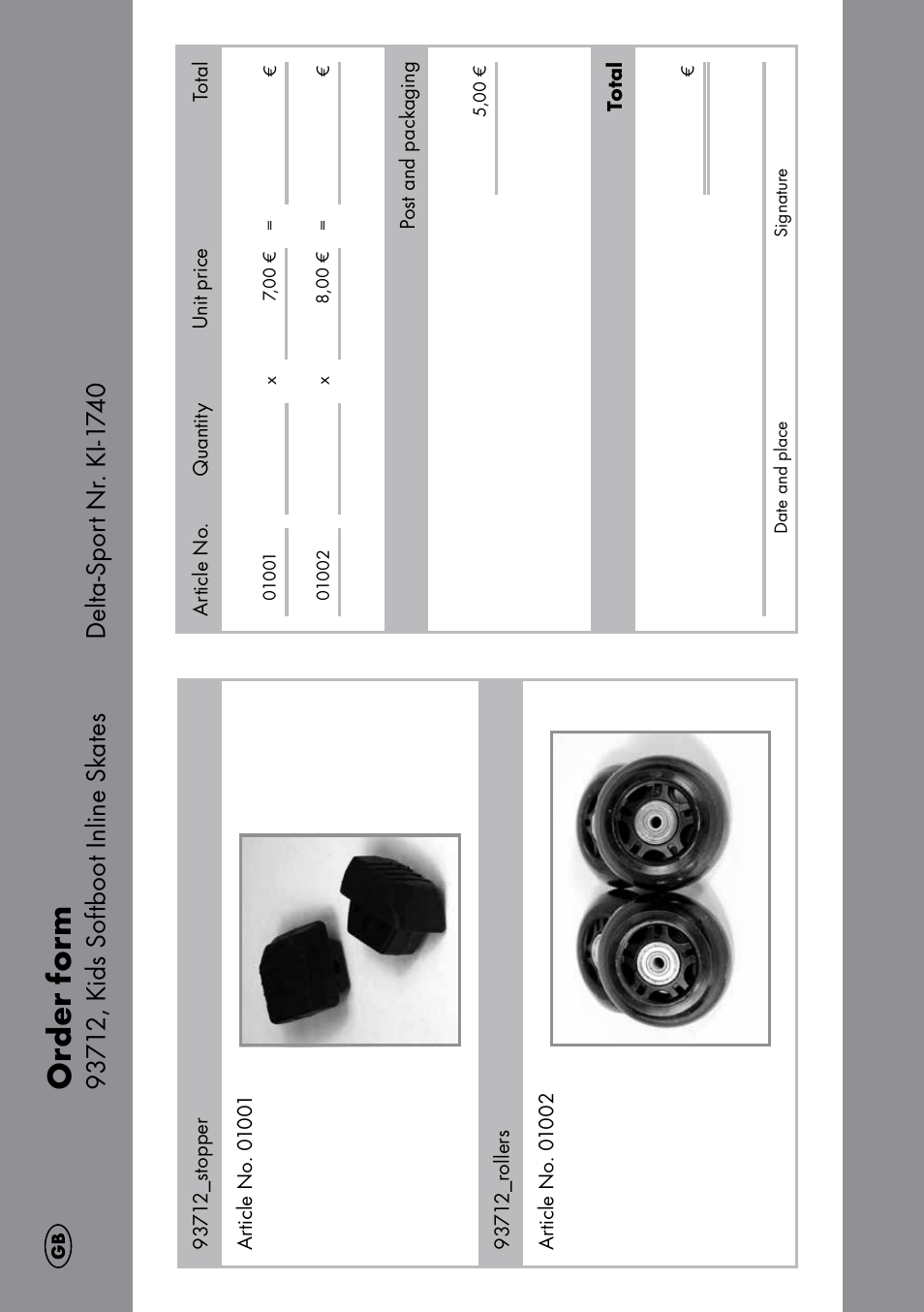 Or der f or m | Crivit KI-1740 User Manual | Page 24 / 28