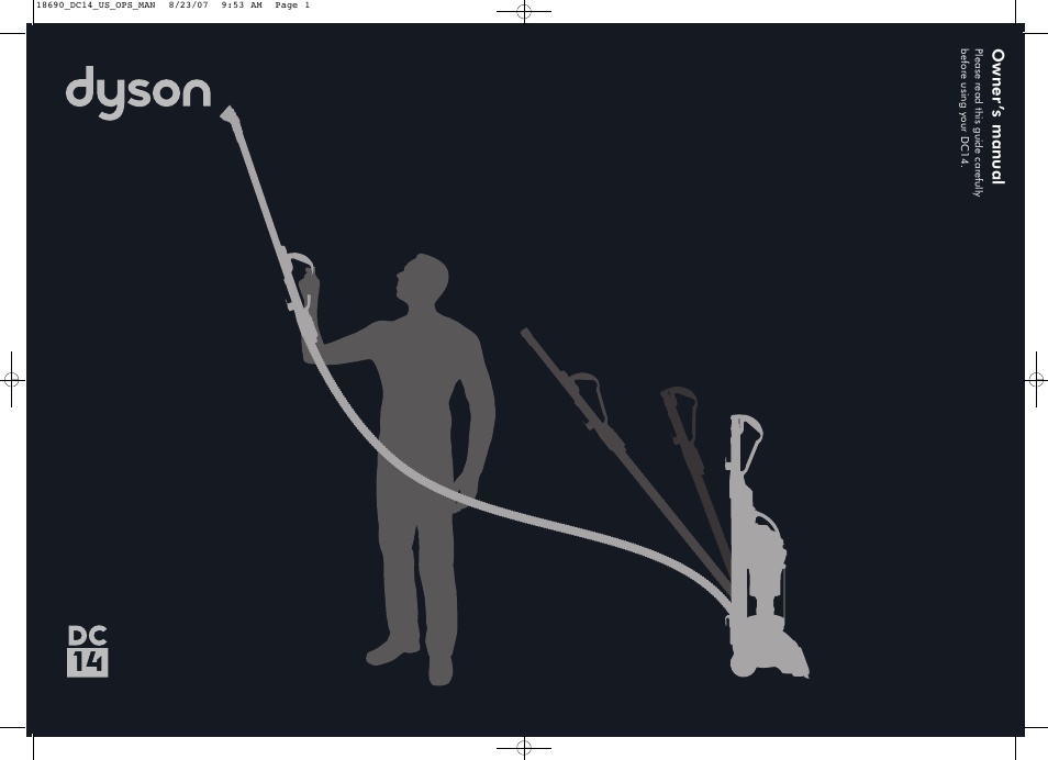 DYSON DC14 User Manual | 18 pages