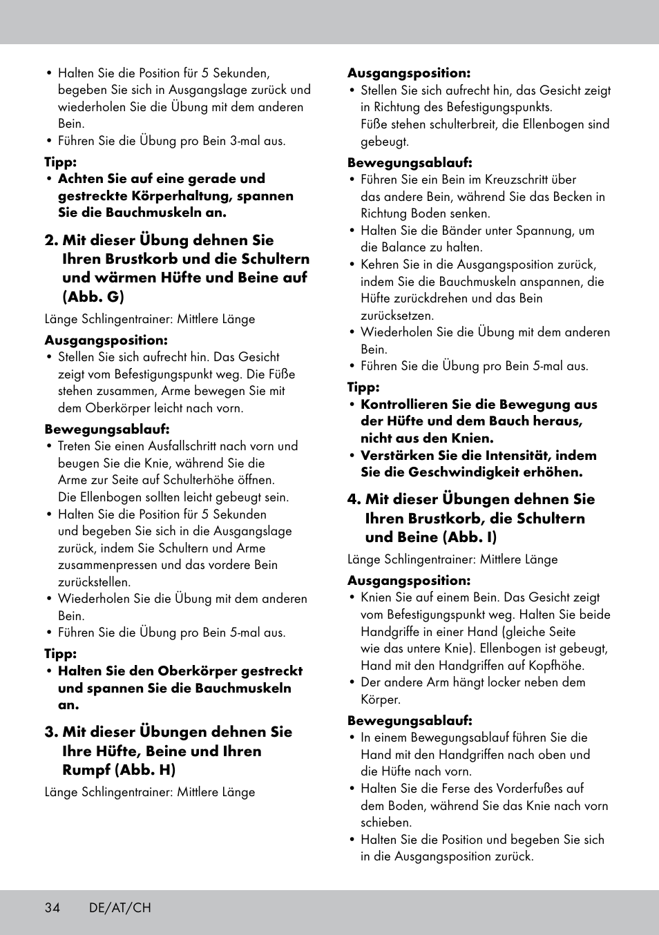 Crivit ST-1744 User Manual | Page 34 / 44