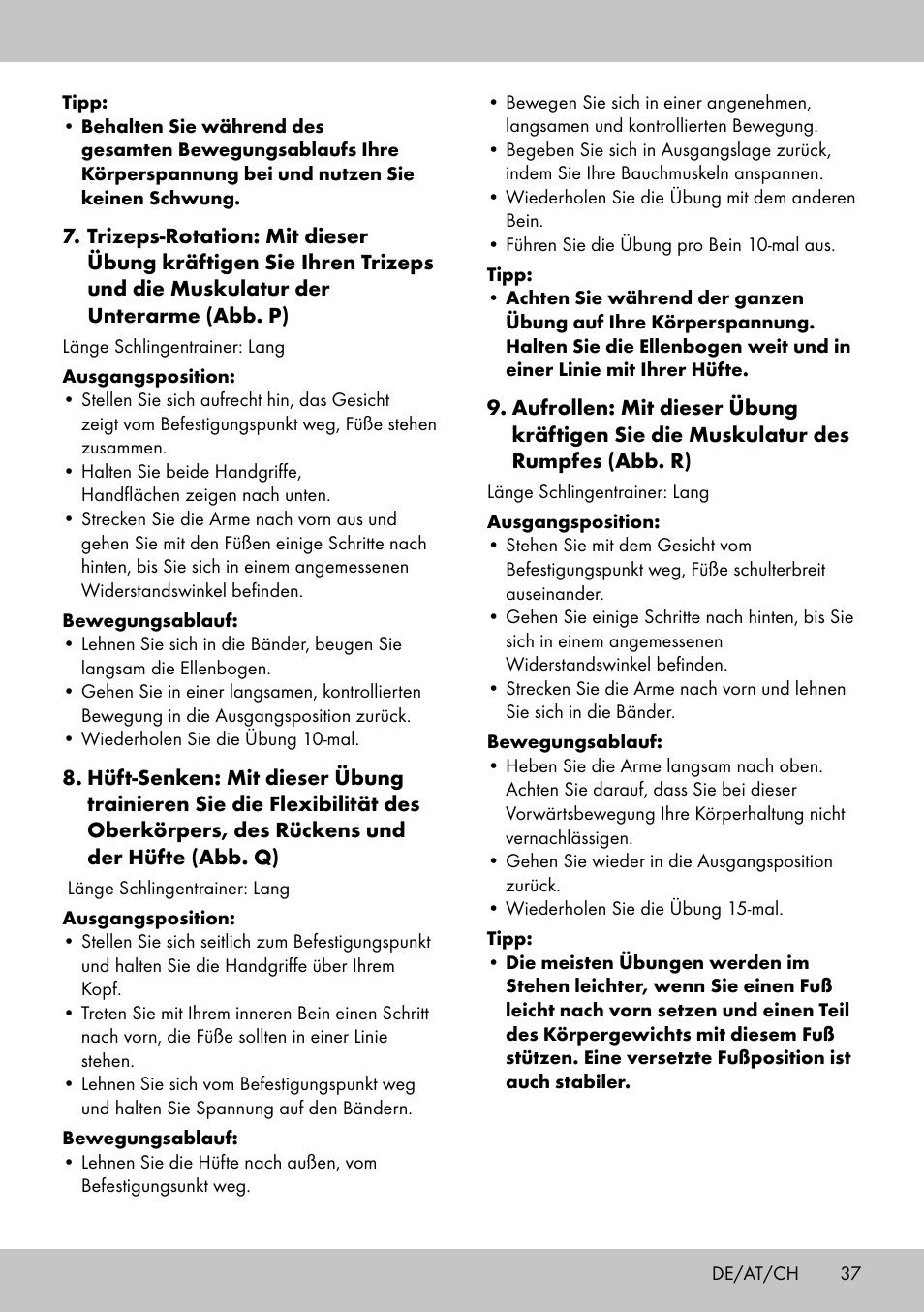 Crivit ST-1744 User Manual | Page 37 / 44