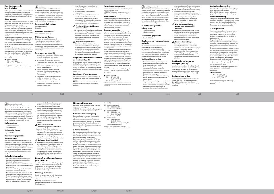 Crivit Sit Up Trainer Unterarmtrainer User Manual | Page 2 / 2