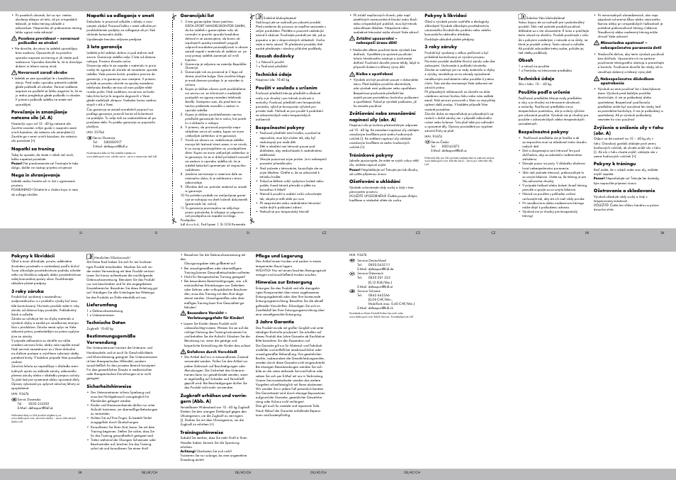 Crivit Sit Up Trainer Unterarmtrainer User Manual | Page 2 / 2