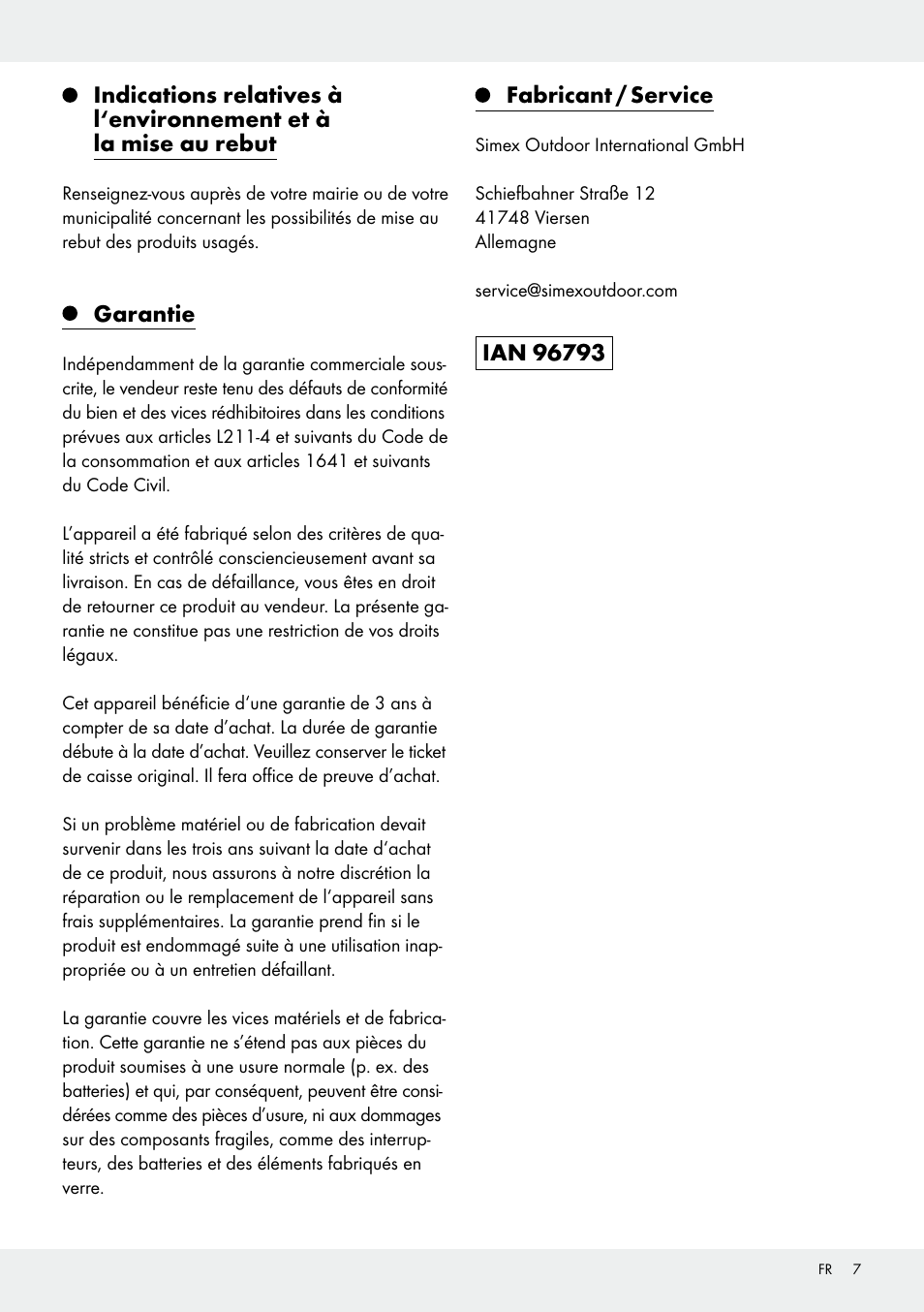 Crivit Pop-Up Beach Shelter User Manual | Page 7 / 14