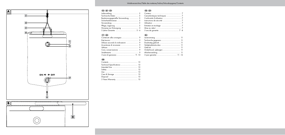 Crivit CS-1802 User Manual | Page 2 / 14