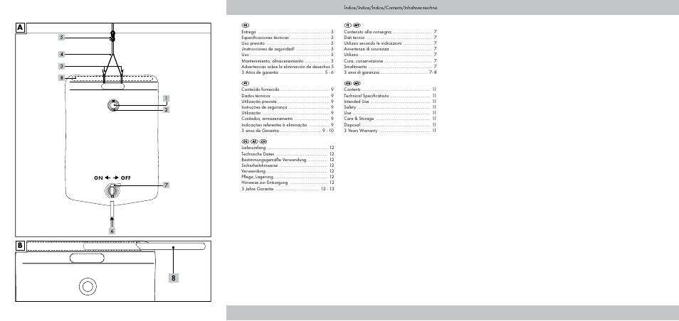 Crivit CS-1802 User Manual | Page 2 / 14