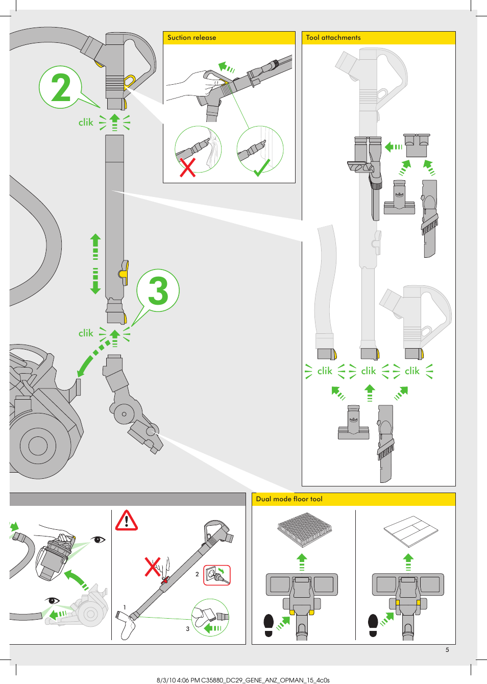 DYSON DC29 User Manual | Page 5 / 12