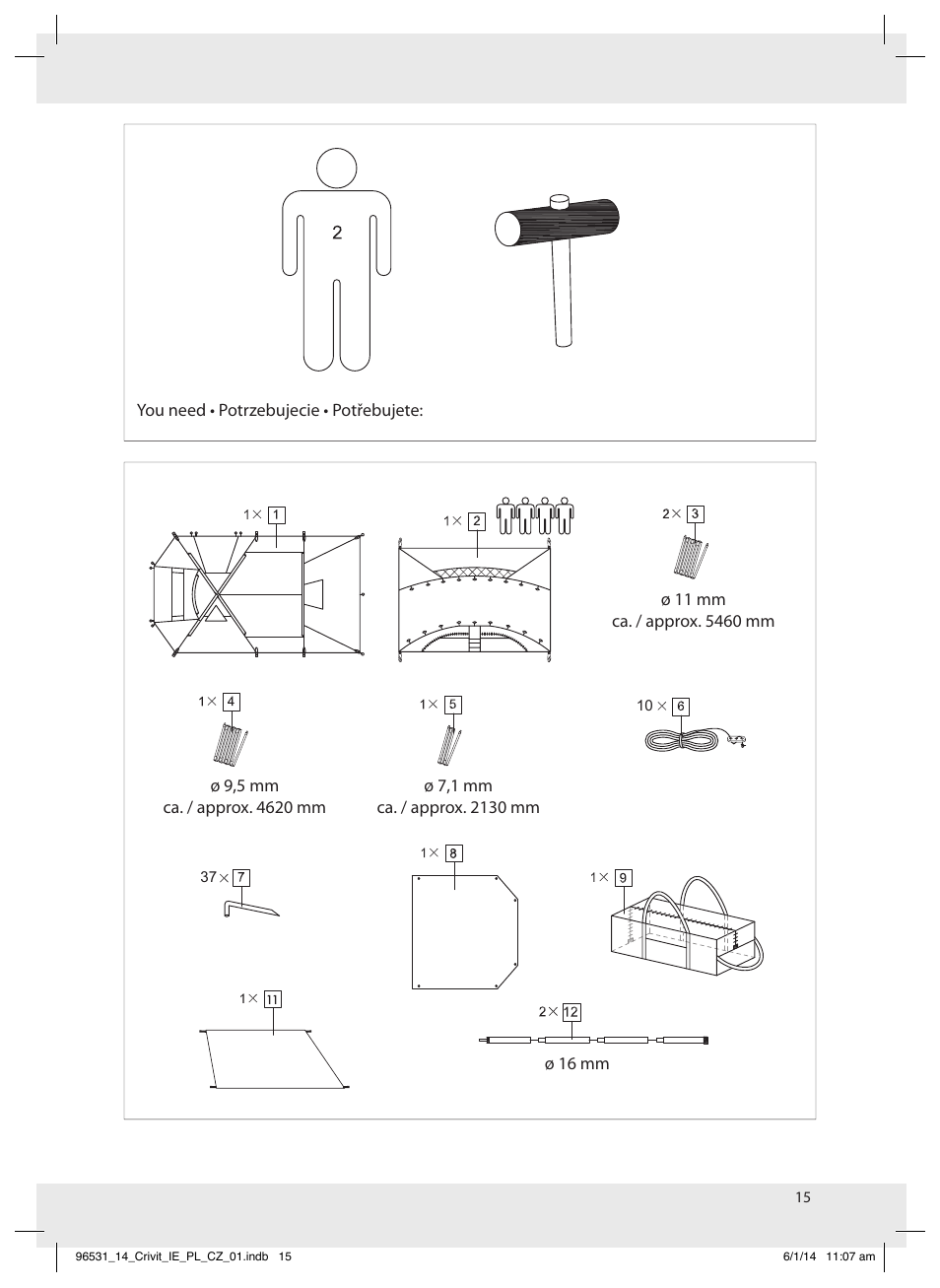 Crivit Z31983 User Manual | Page 15 / 18