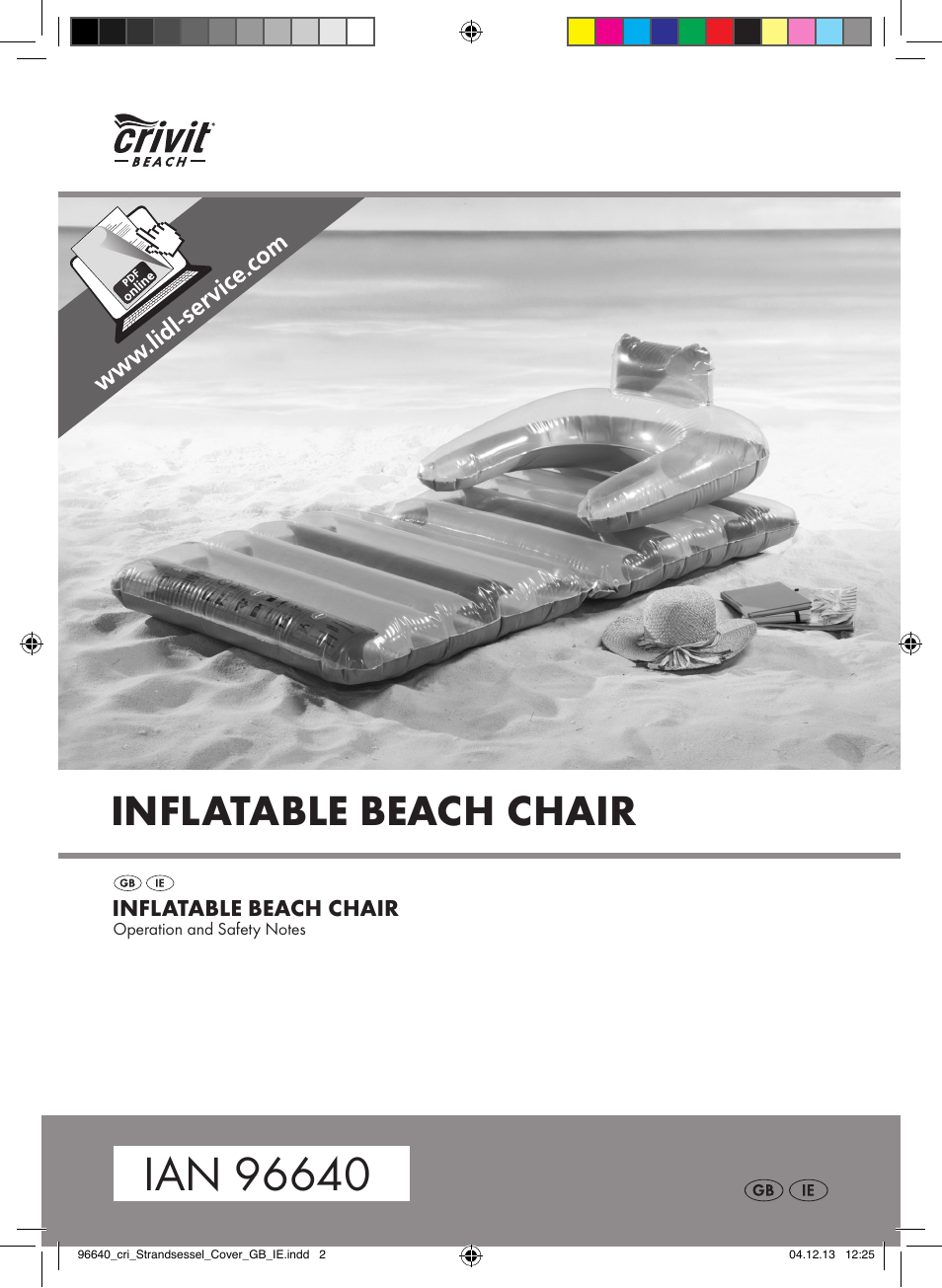 Crivit Z31956A_B User Manual | 10 pages