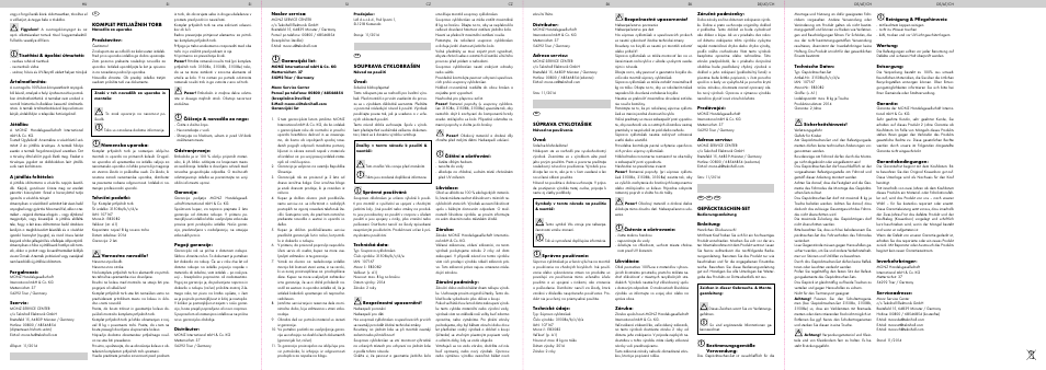 Crivit Pannier Bag Set User Manual | Page 2 / 2