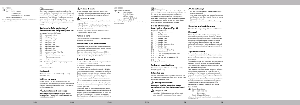 Crivit MT-2059 User Manual | Page 2 / 2