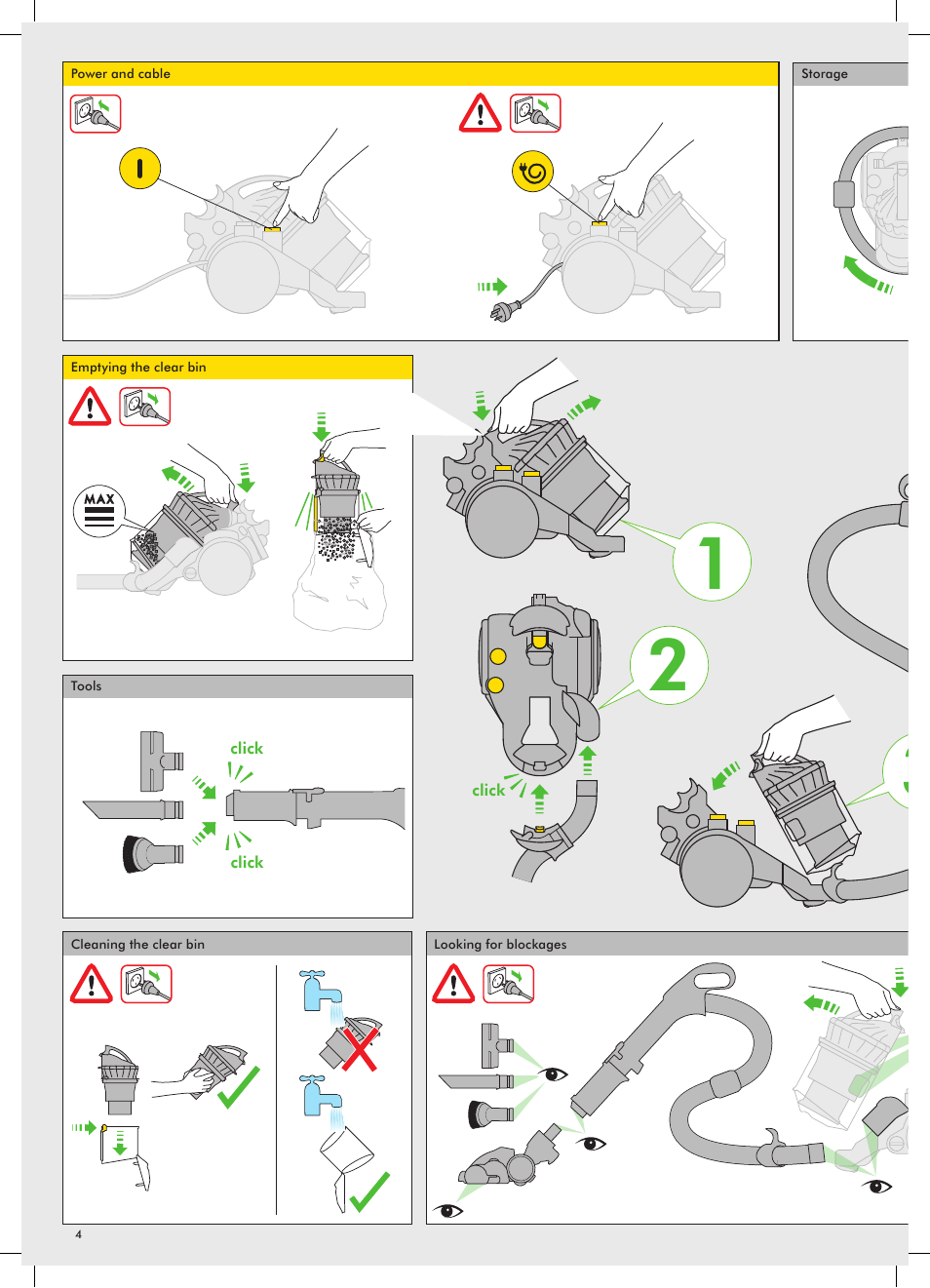 DYSON DC23 User Manual | Page 4 / 12