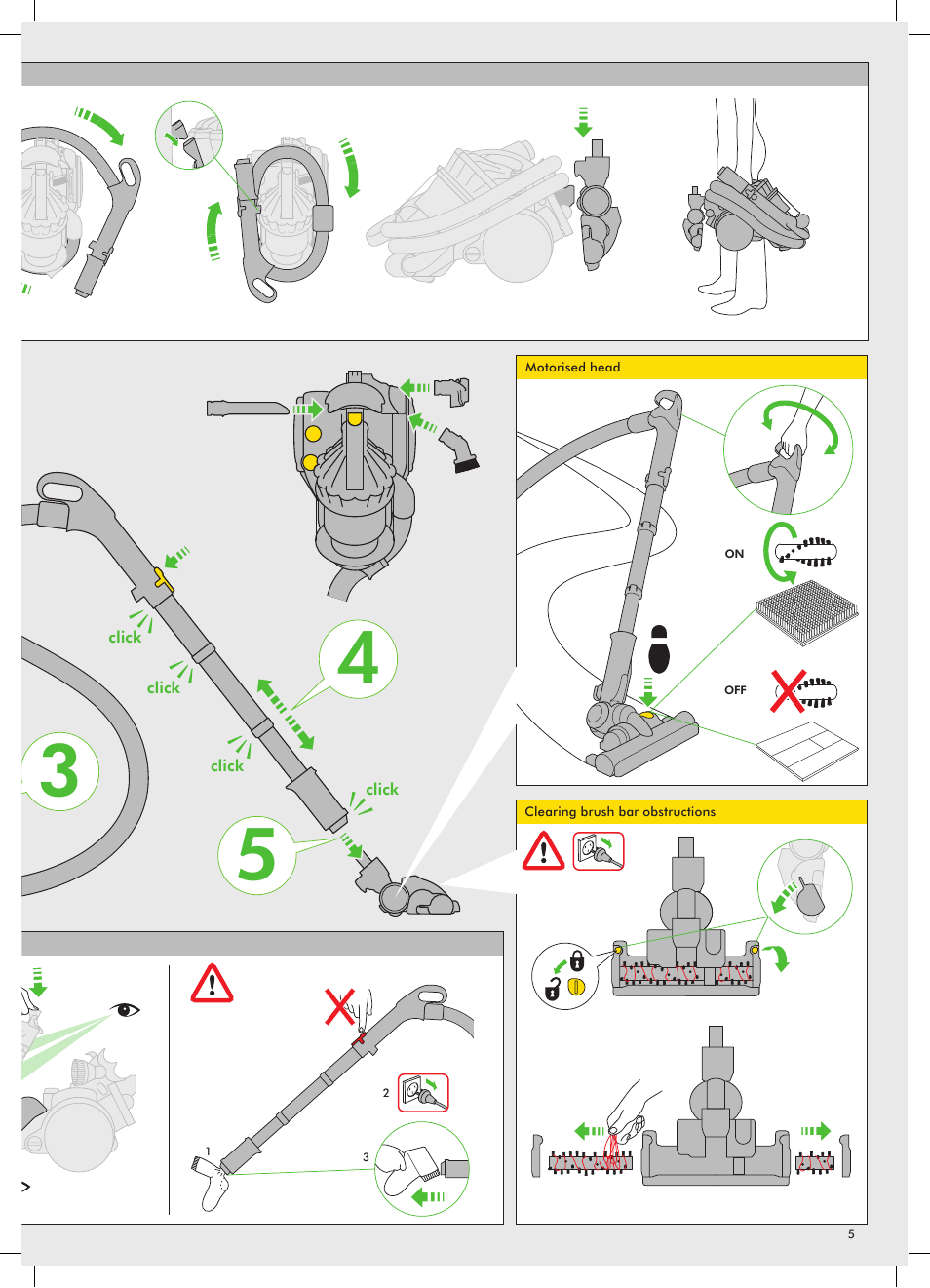 DYSON DC23 User Manual | Page 5 / 12