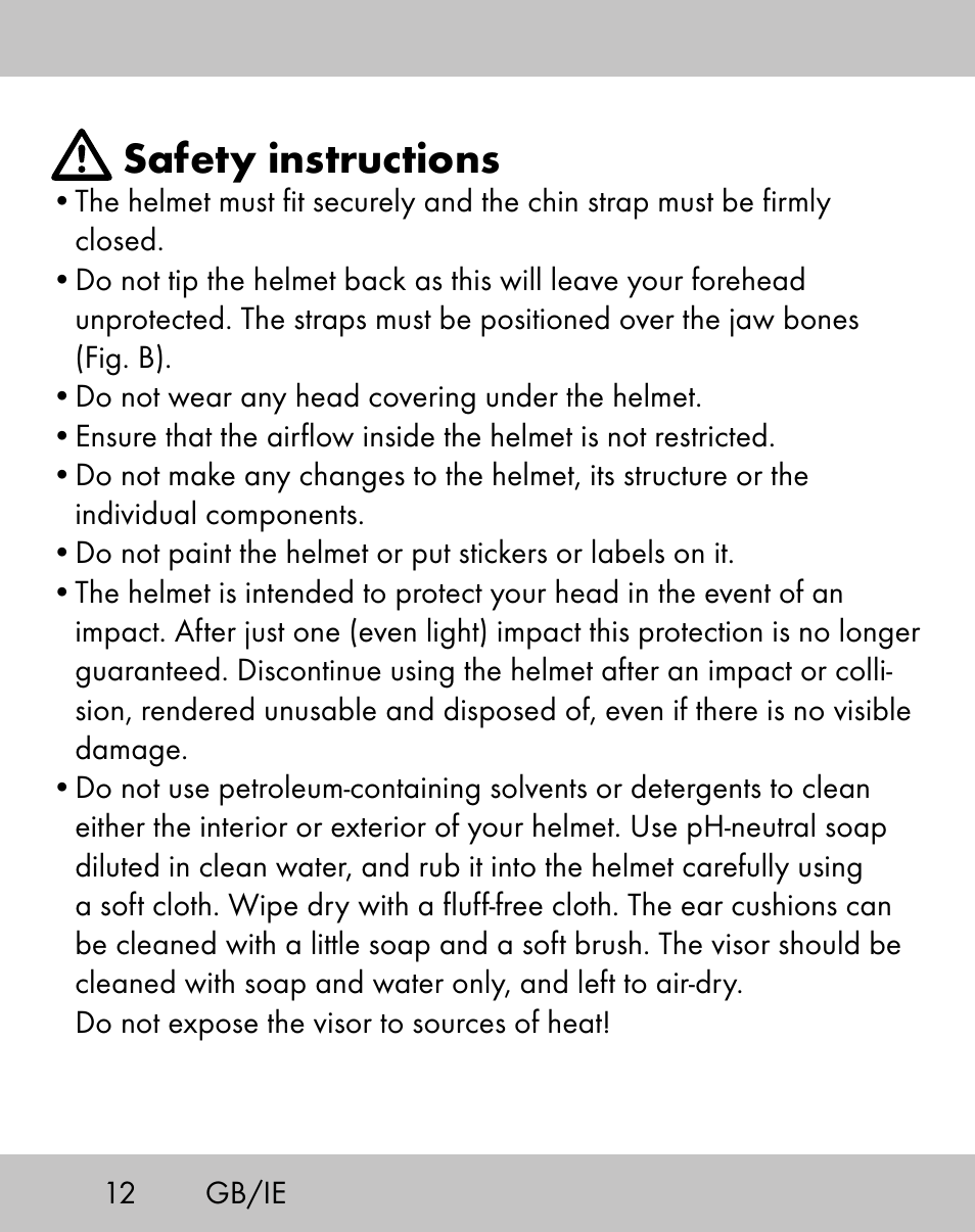 Safety instructions | Crivit ES-1656 User Manual | Page 10 / 74
