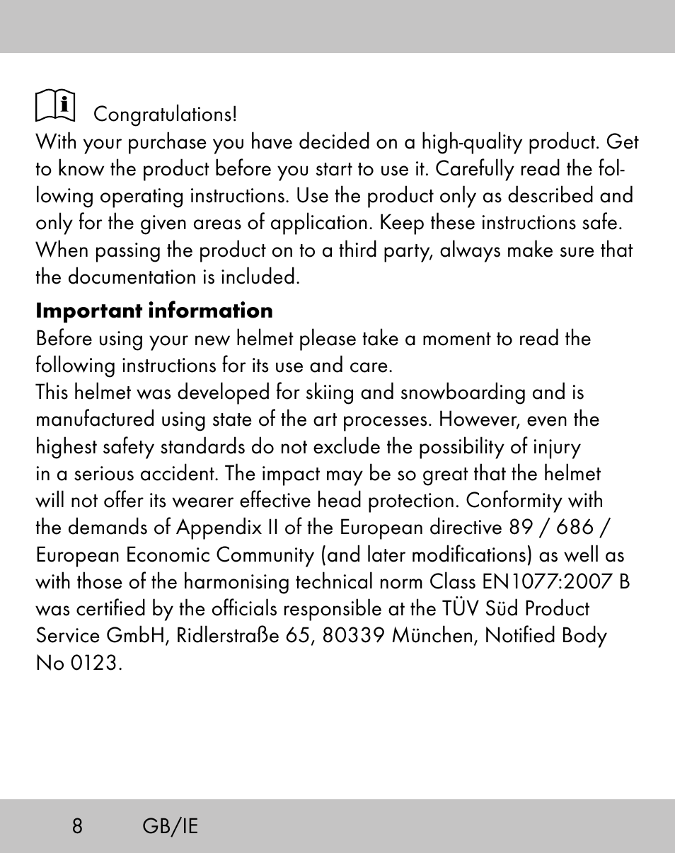 Crivit ES-1656 User Manual | Page 6 / 74