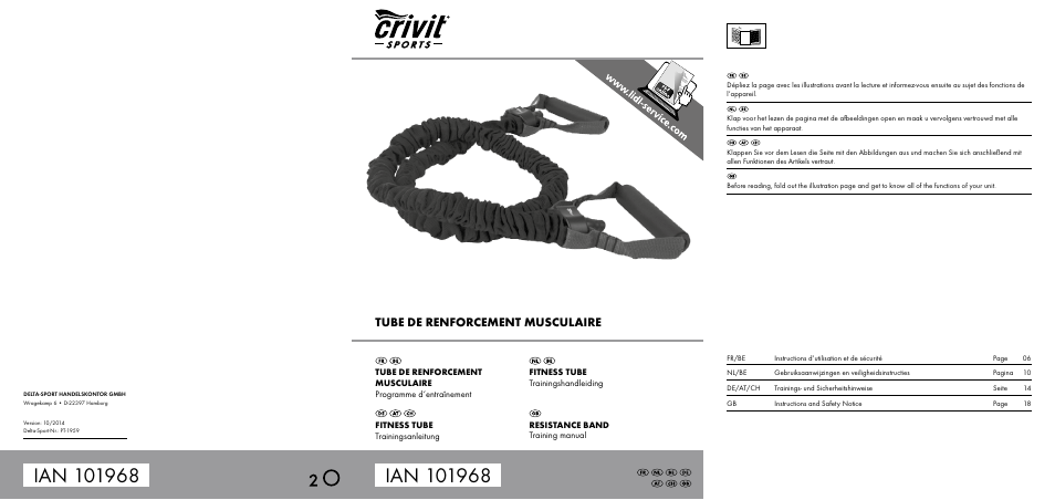 Crivit PT-1959 User Manual | 18 pages