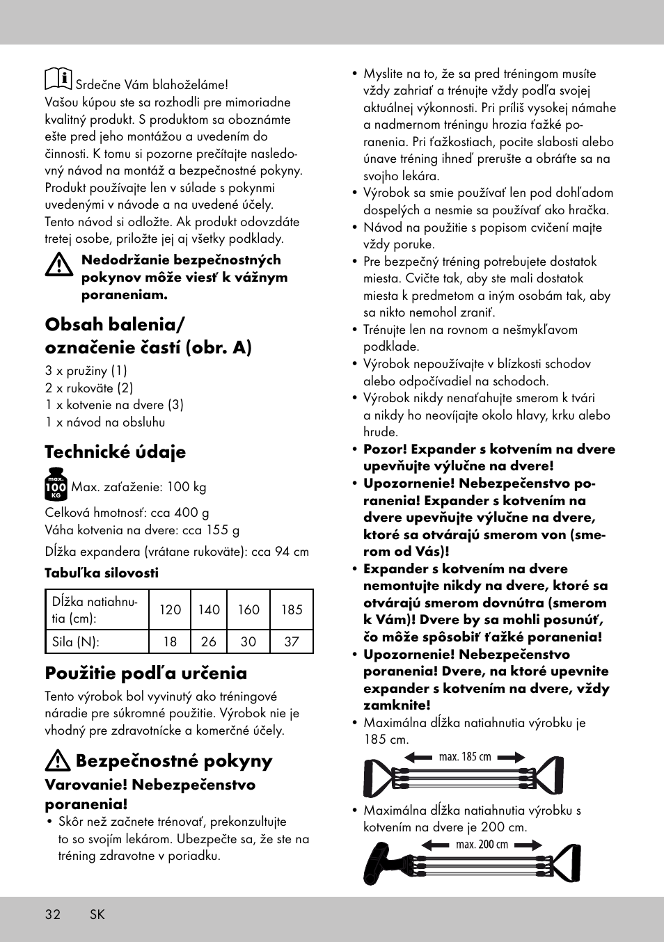 Crivit FE-1958 User Manual | Page 30 / 38