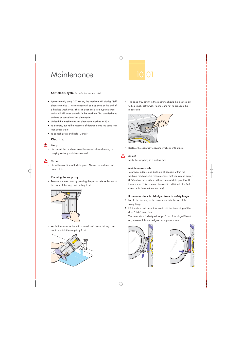 Maintenance | DYSON CRO2 User Manual | Page 18 / 24