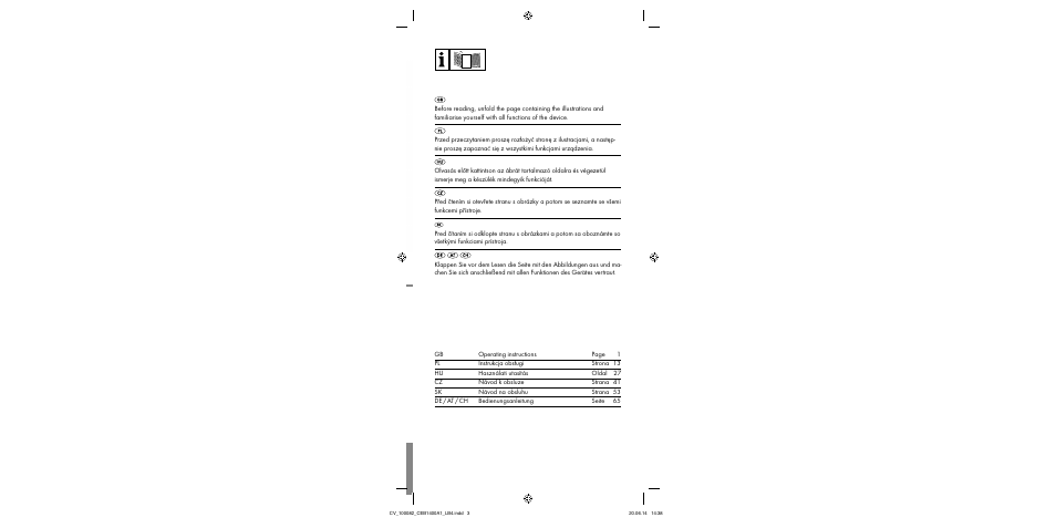 Crivit CEB 1400 A1 User Manual | Page 2 / 80