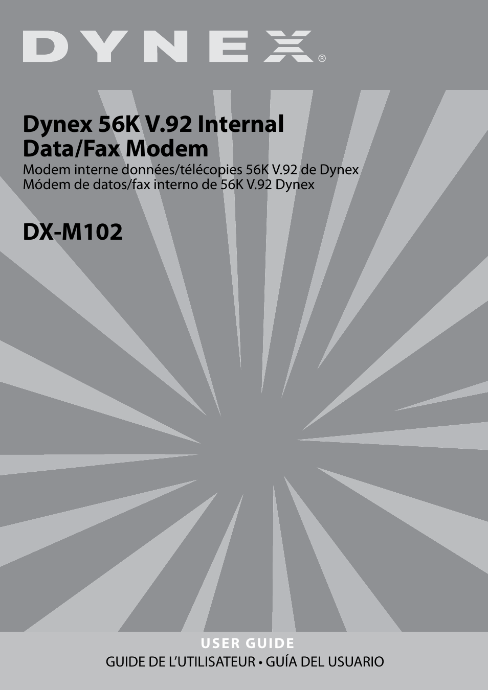 Dynex DX-M102 User Manual | 16 pages