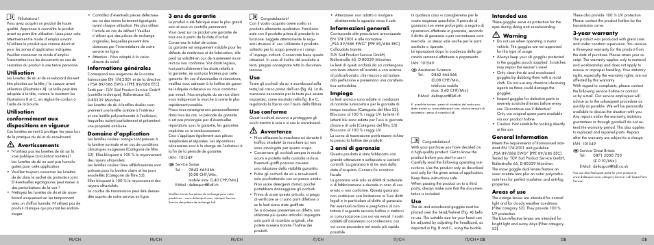 Crivit AG0184 User Manual | Page 2 / 2