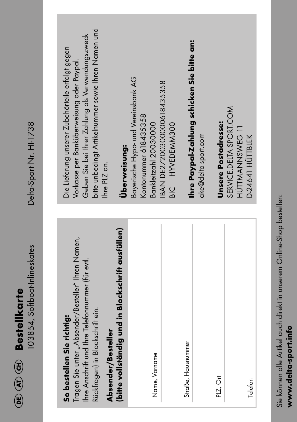 Bes tellk ar te | Crivit HI-1738 User Manual | Page 25 / 28