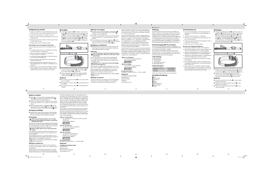 Crivit CLLA 6 A1 User Manual | Page 2 / 2