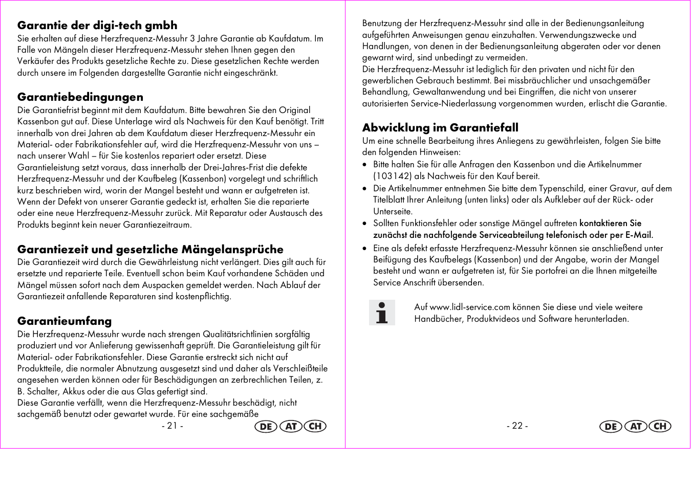 Crivit 1-LD3875 User Manual | Page 12 / 47