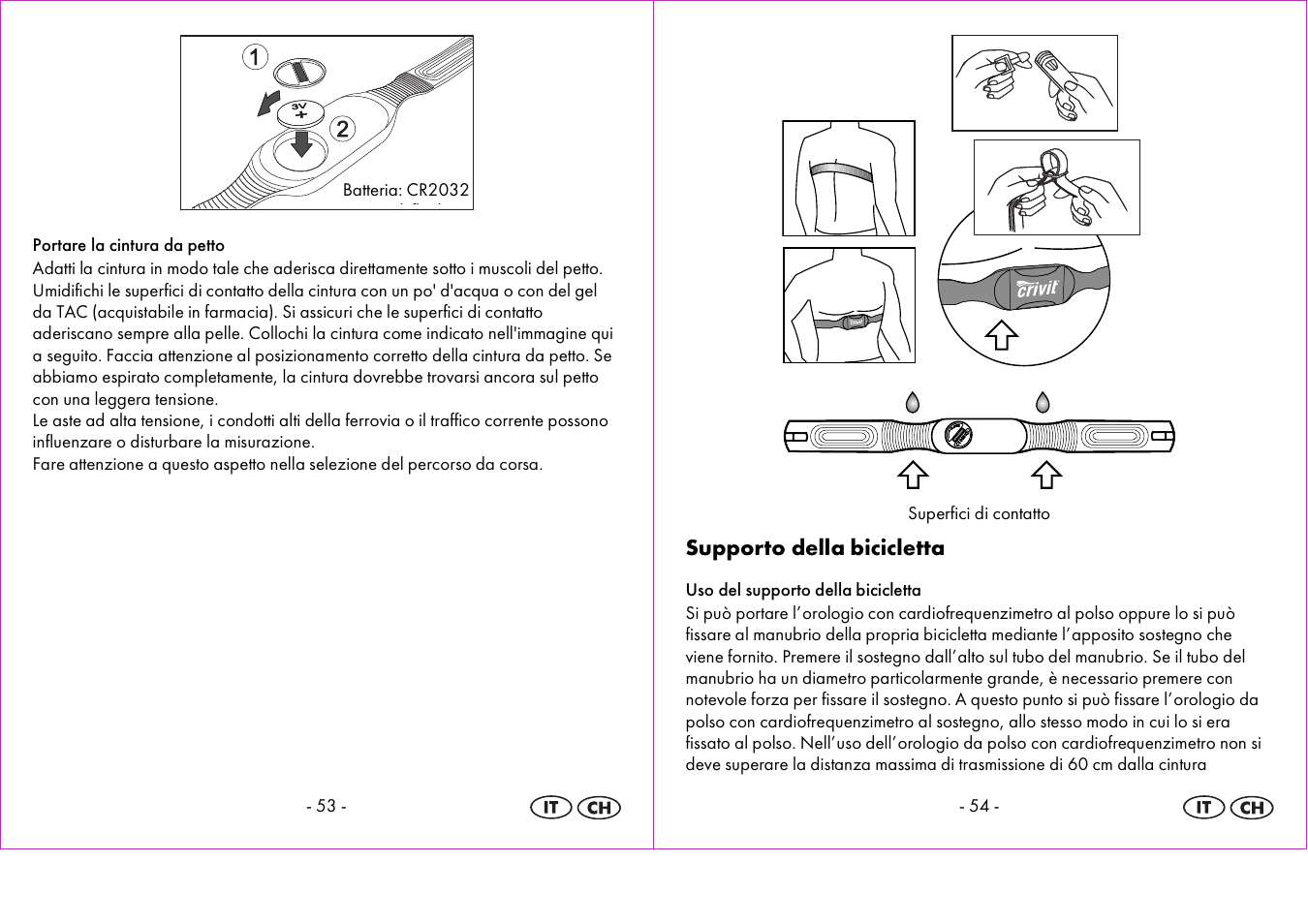 Supporto della bicicletta | Crivit 1-LD3875 User Manual | Page 28 / 47