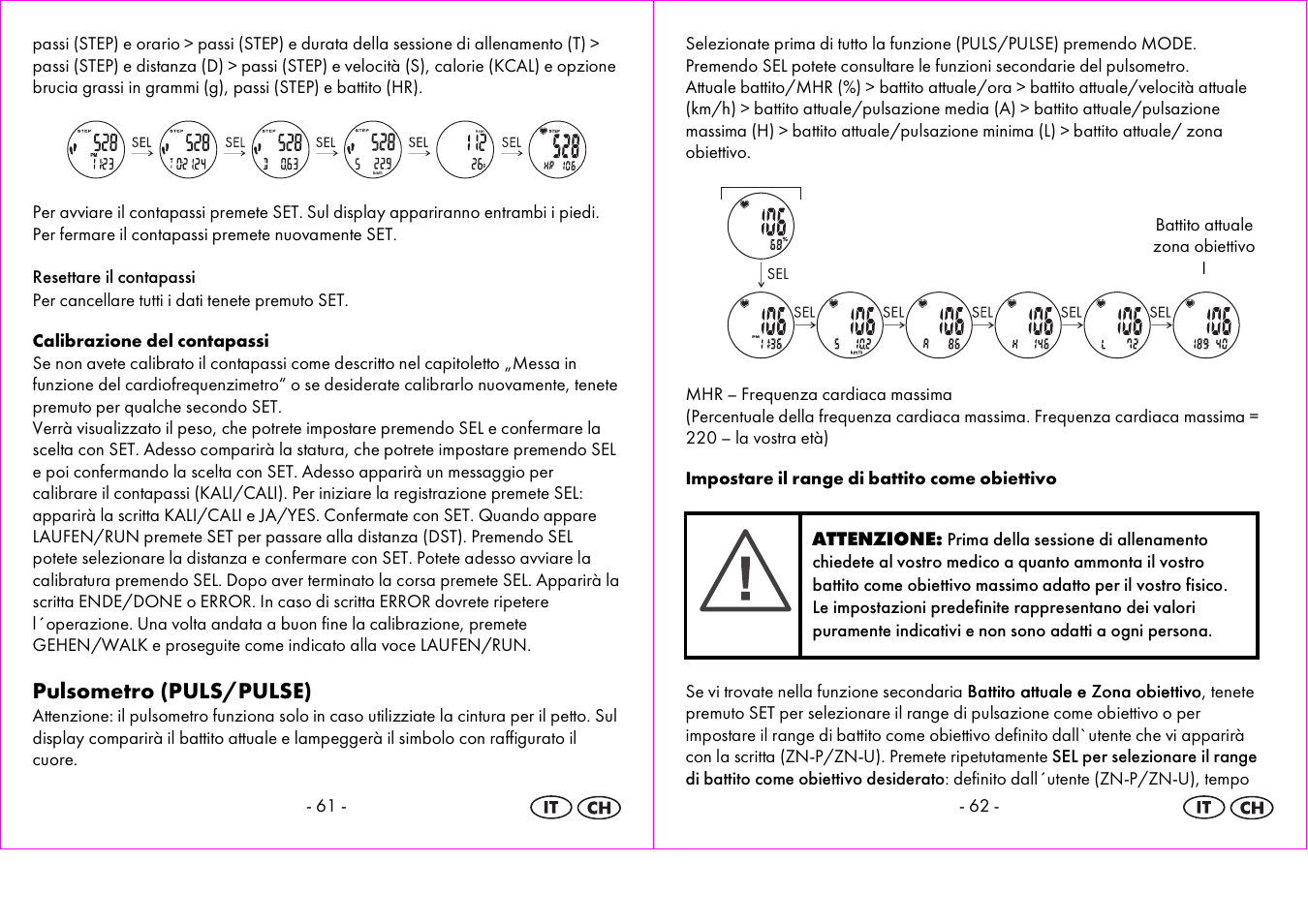 Pulsometro (puls/pulse) | Crivit 1-LD3875 User Manual | Page 32 / 47