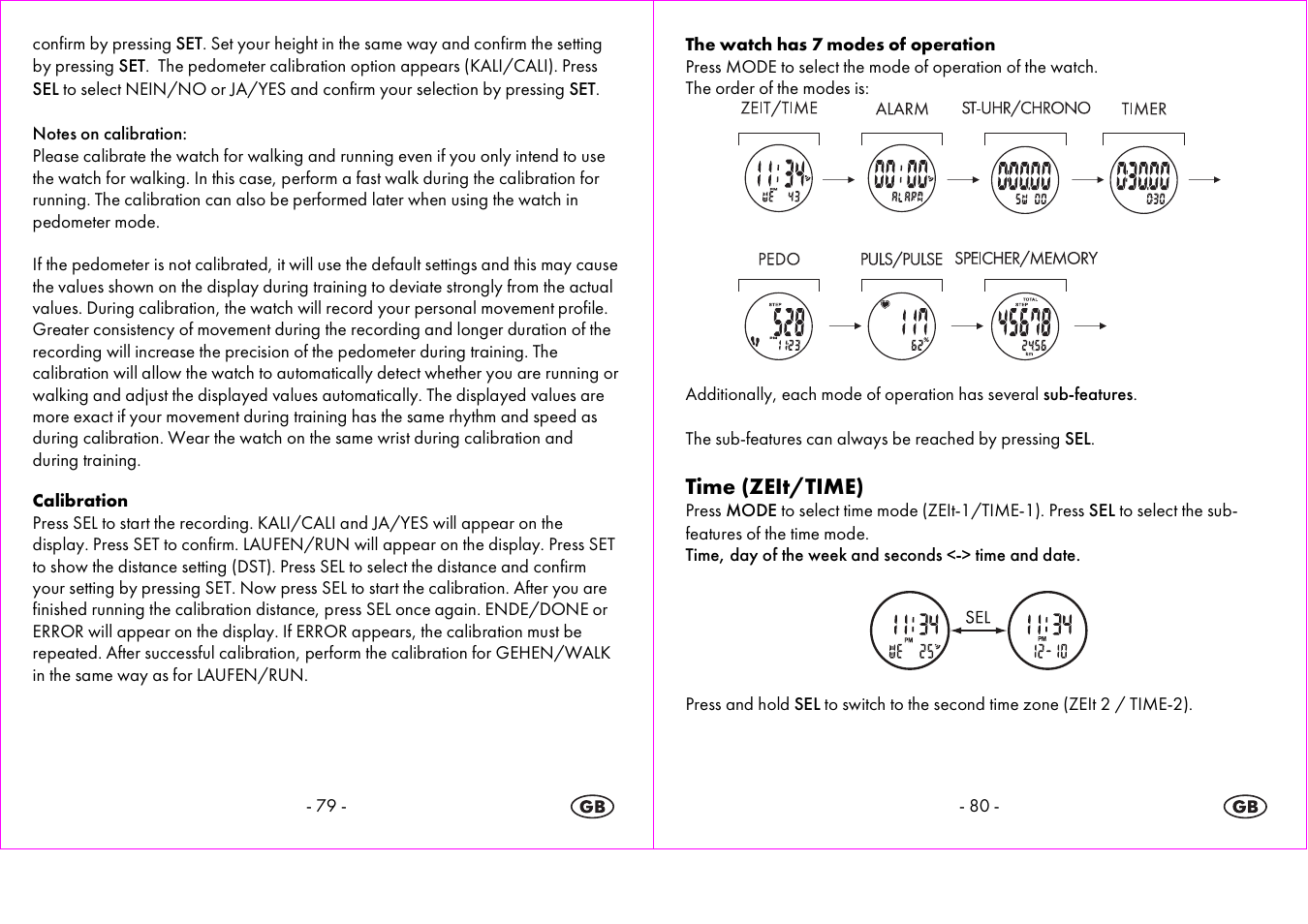 Time (zeit/time) | Crivit 1-LD3875 User Manual | Page 41 / 47