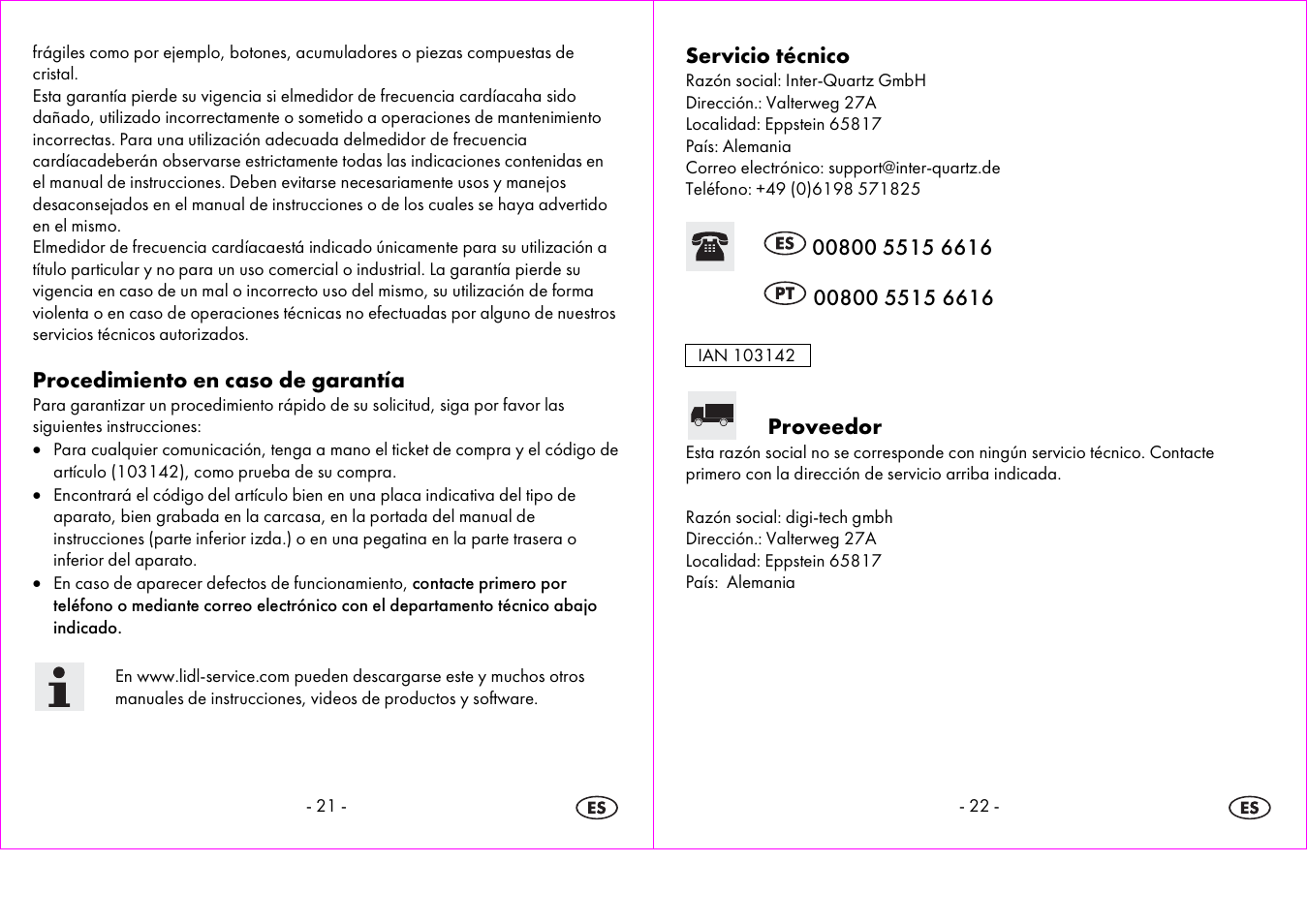 Crivit 1-LD3875 User Manual | Page 12 / 46