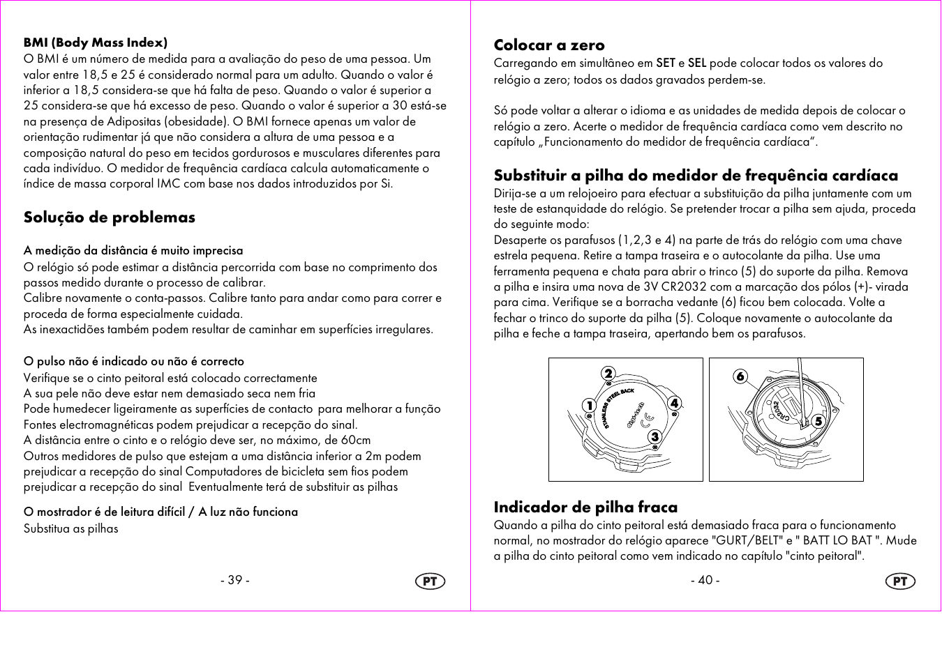 Solução de problemas, Colocar a zero, Indicador de pilha fraca | Crivit 1-LD3875 User Manual | Page 21 / 46
