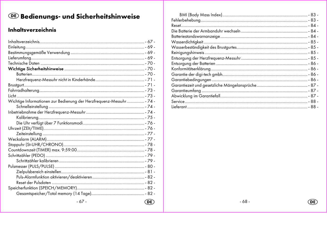 Bedienungs- und sicherheitshinweise | Crivit 1-LD3875 User Manual | Page 35 / 46