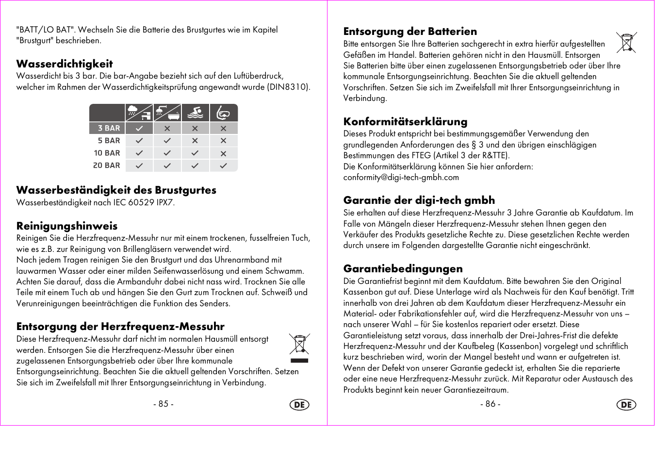Crivit 1-LD3875 User Manual | Page 44 / 46
